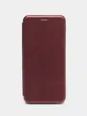 Багровый чехол-книжка для Realme C15 / C12 / C25 / C25S