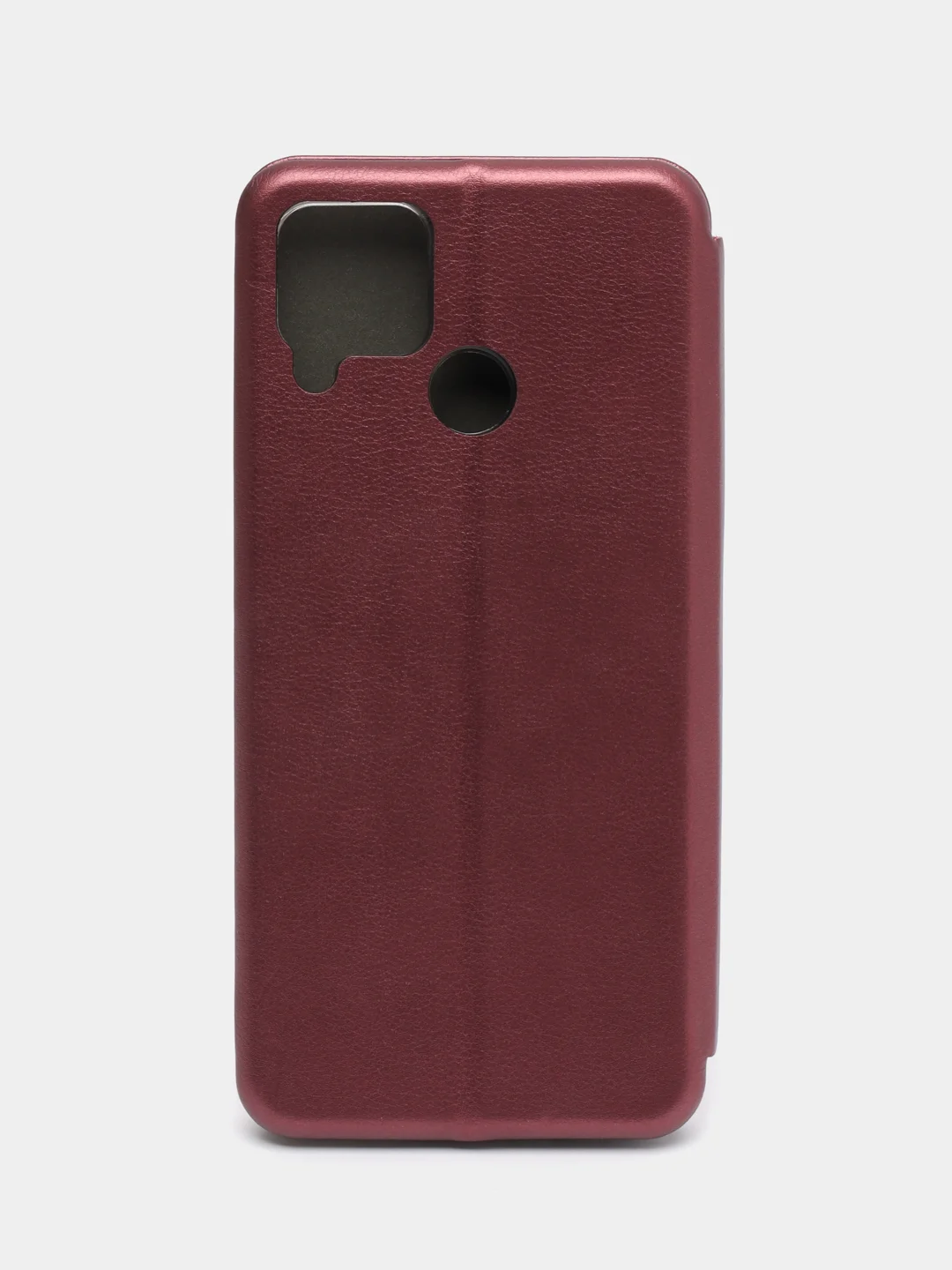 Багровый чехол-книжка для Realme C15 / C12 / C25 / C25S