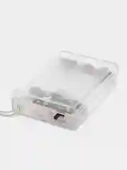 S Гирлянда "Нить" 4 м , IP20, прозрачная нить, 40 LED, свечение белое, 2 режима, 3 х AA
