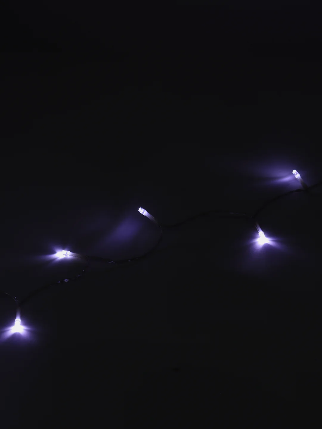 S Гирлянда "Нить" 4 м , IP20, прозрачная нить, 40 LED, свечение белое, 2 режима, 3 х AA