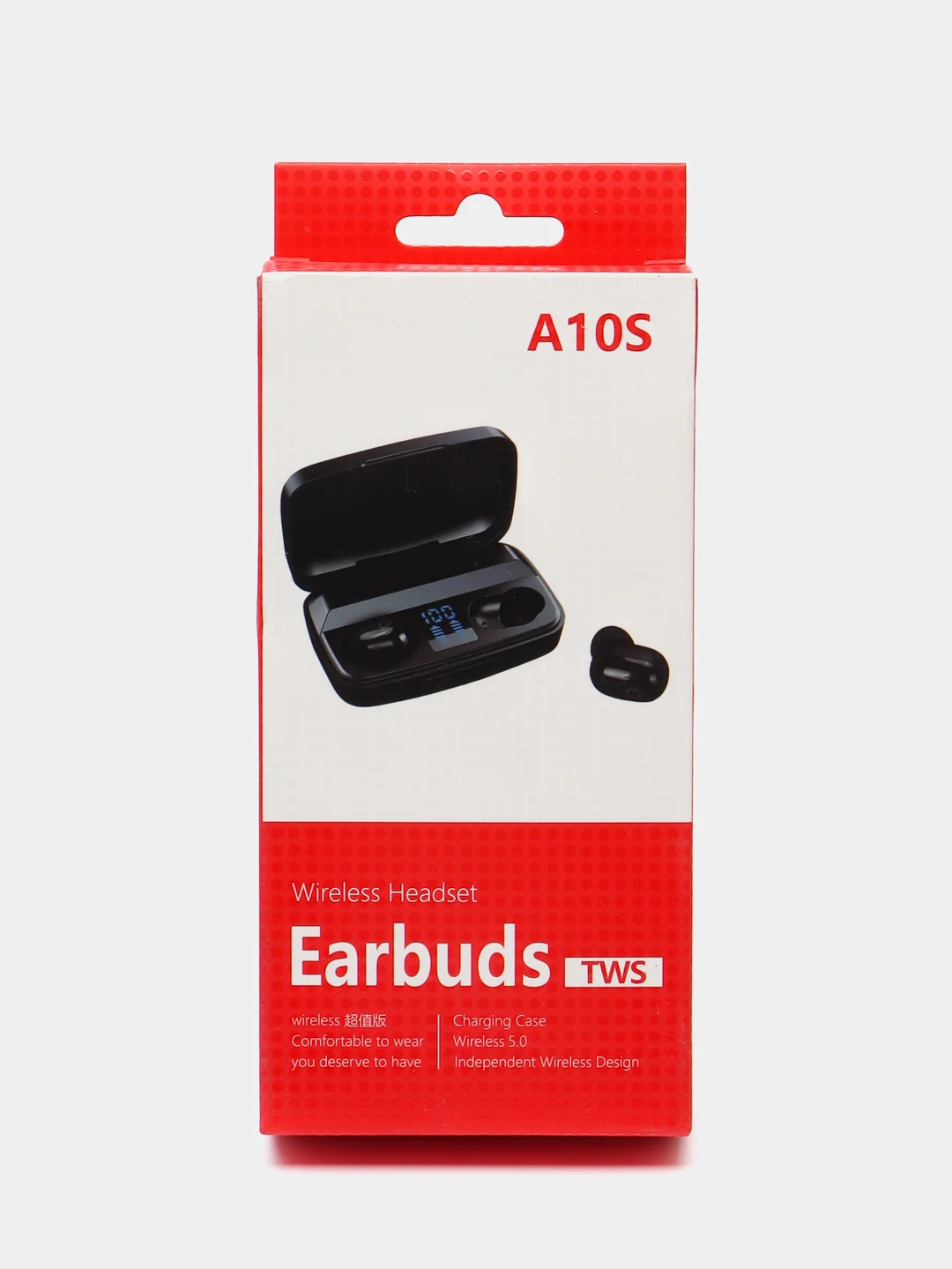 Беспроводные наушники Earbud A10S TWS bluetooth аудио  гарнитура / блютуз наушник