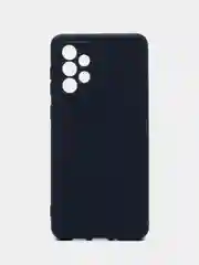Темно-синий чехол силиконовый для Samsung Galaxy A73 (Самсунг Галакси А73), 5G