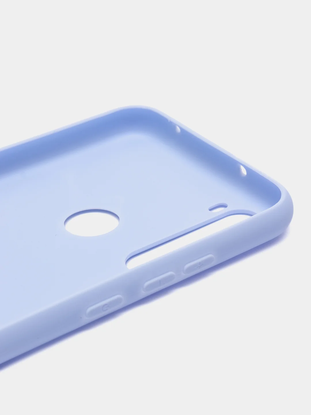 Светло-синий чехол Xiaomi Redmi Note 8T, Сяоми Редми Нот 8Т, силиконовый цветной матовый