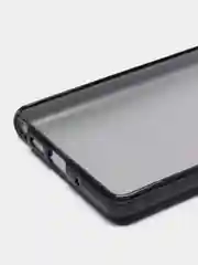 Черный чехол Samsung Galaxy Note 20 (Самсунг Галакси Нот 20), блестящий, сияющий
