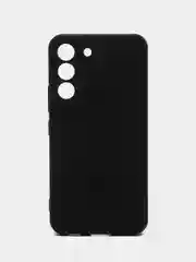 Черный чехол силиконовый для Samsung Galaxy S22 (Самсунг Галакси С22), Silicone Cover