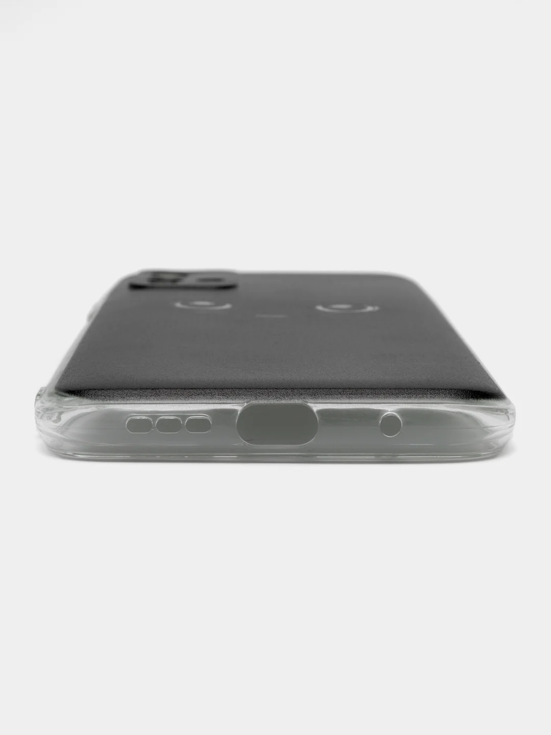Шоколадный силиконовый чехол на Xiaomi Redmi 9T / Редми 9Т прозрачный, с рисунком, защита камеры