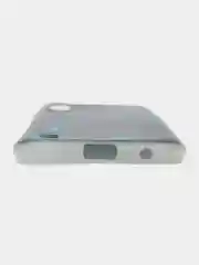 Бирюзовый чехол на ZTE Blade A51 lite/Blade A5 (2020) / ЗТЕ Блэйд А51 Лайт прозрачный, с рисунком