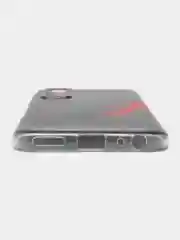 Красный силиконовый чехол на Vivo Y31/Y53s 4G / Виво Y31 прозрачный, с рисунком, защита камеры