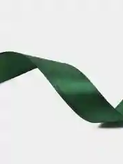 Тёмно-зелёный атласная лента для упаковки подарков, 22 м