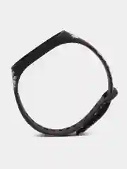 Синий меланж силиконовый ремешок с принтом для Xiaomi Mi Band 7 / 3 / 4 / 5 / 6