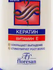 Красный крем  шампунь для волос женский "Кера-Нова", от перхоти, против выпадения, 400 мл