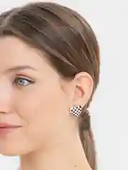 Серьги женские 4 вида, сердечко, кольца, листочки
