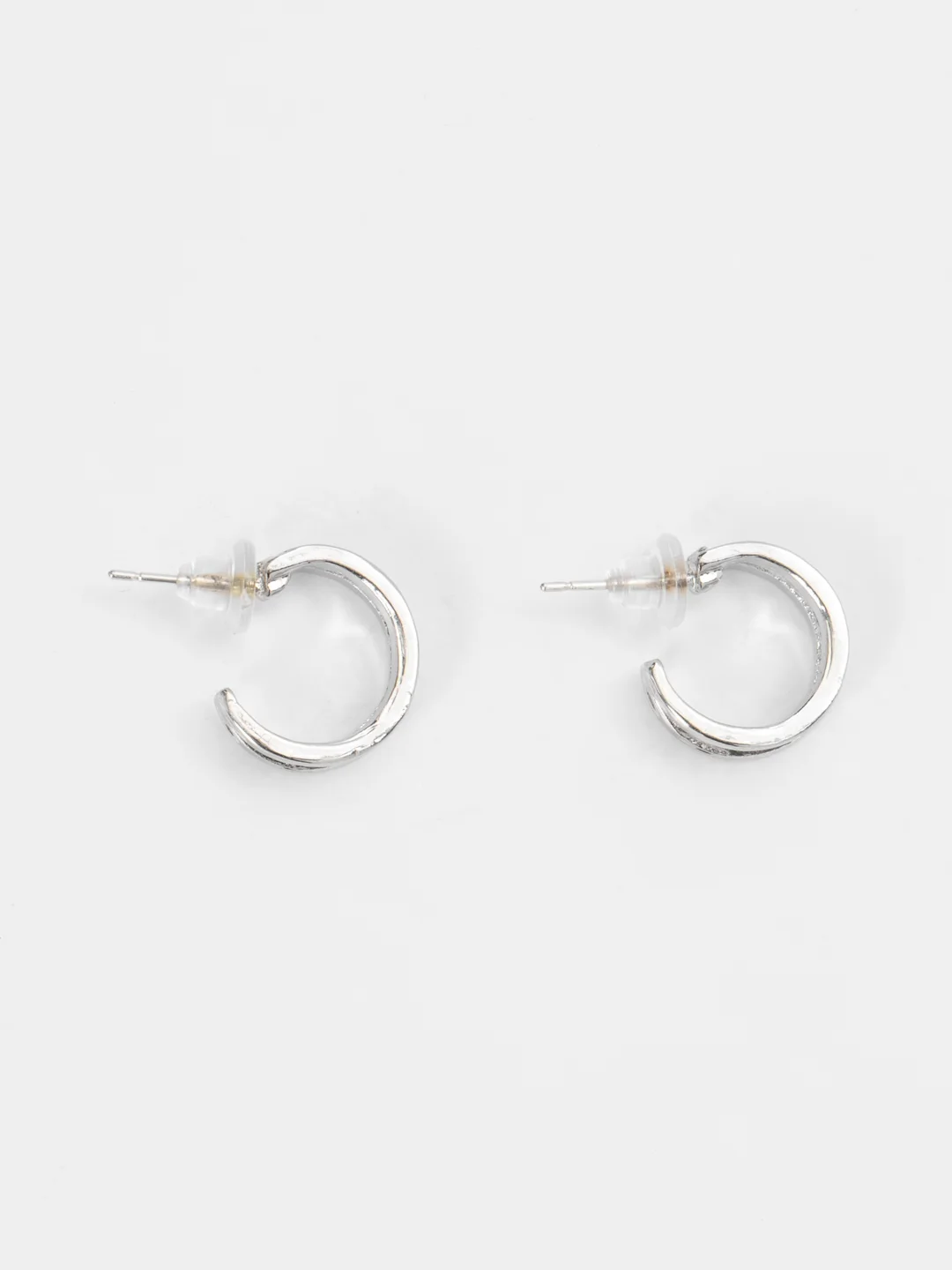 Серьги женские 4 вида, сердечко, кольца, листочки