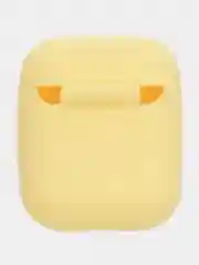 Лимонный силиконовый чехол для наушников AirPods 1 / 2