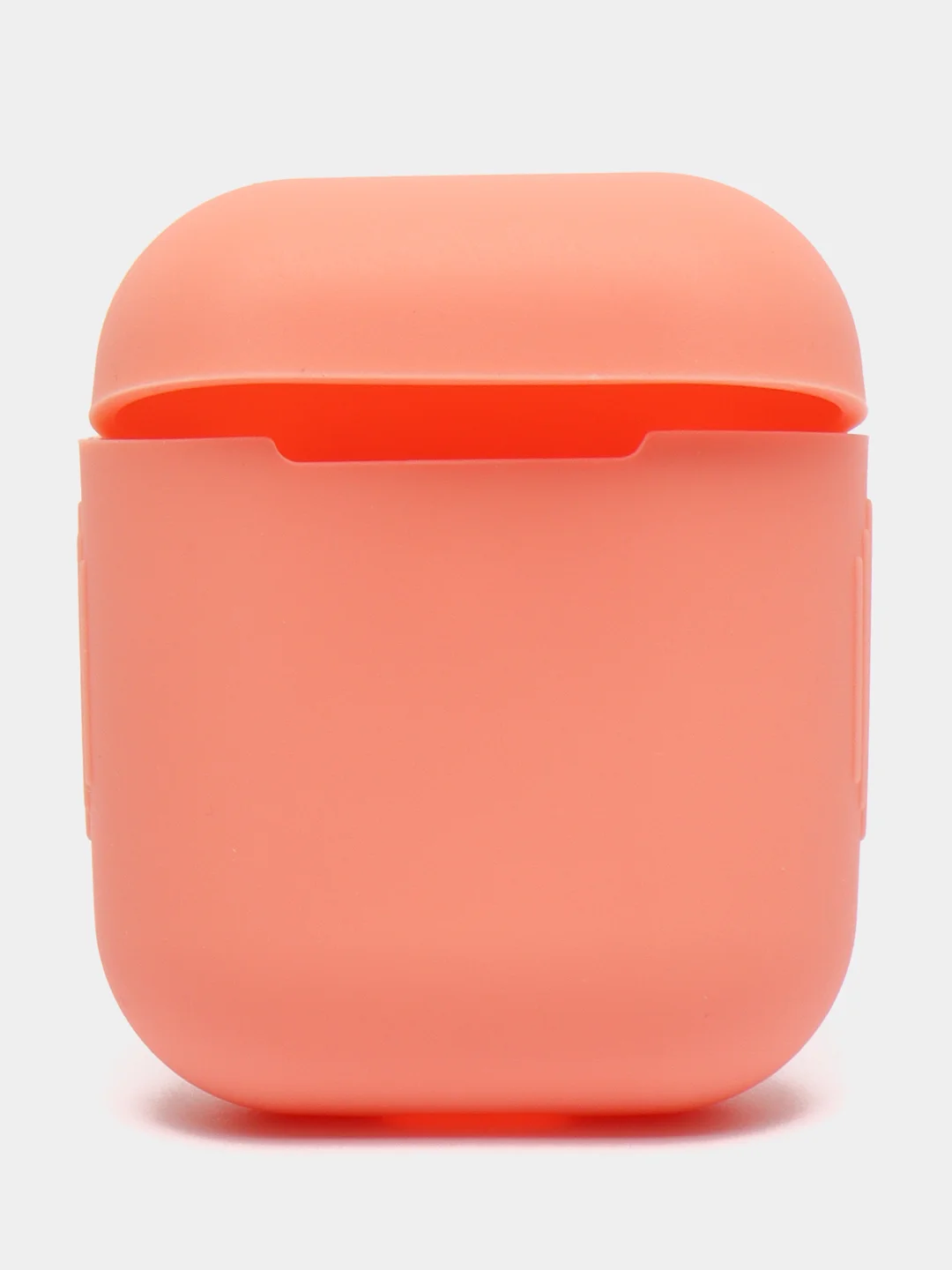 Розовый силиконовый чехол для наушников AirPods 1 / 2