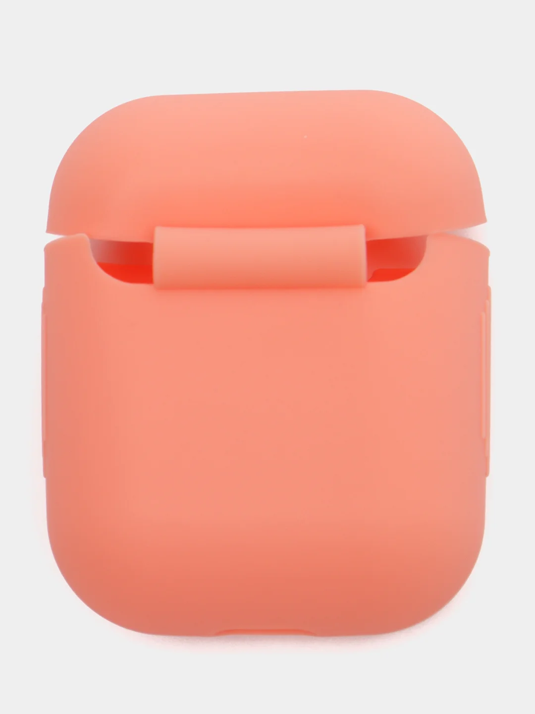 Розовый силиконовый чехол для наушников AirPods 1 / 2