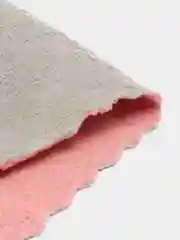 Тряпка-салфетка кухонная, из микрофибры, двухцветная, 13,5 х 26 см
