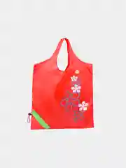 Бордовый сумка шоппер складная 50*35см, сумка для покупок