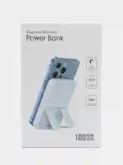 Белый внешний аккумулятор MagSafe, с подставкой, 5000, 10000 mAh
