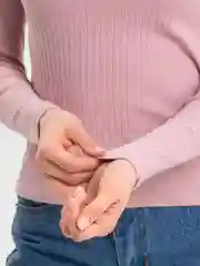Пудровый лонгслив женский, лапша