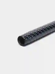 Черный мундштук алюминиевый для кальяна Carbon, синий, черный, 30 см, универсальный