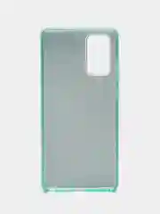 Зеленый чехол Samsung Galaxy Note 20 (Самсунг Галакси Нот 20), блестящий, сияющий