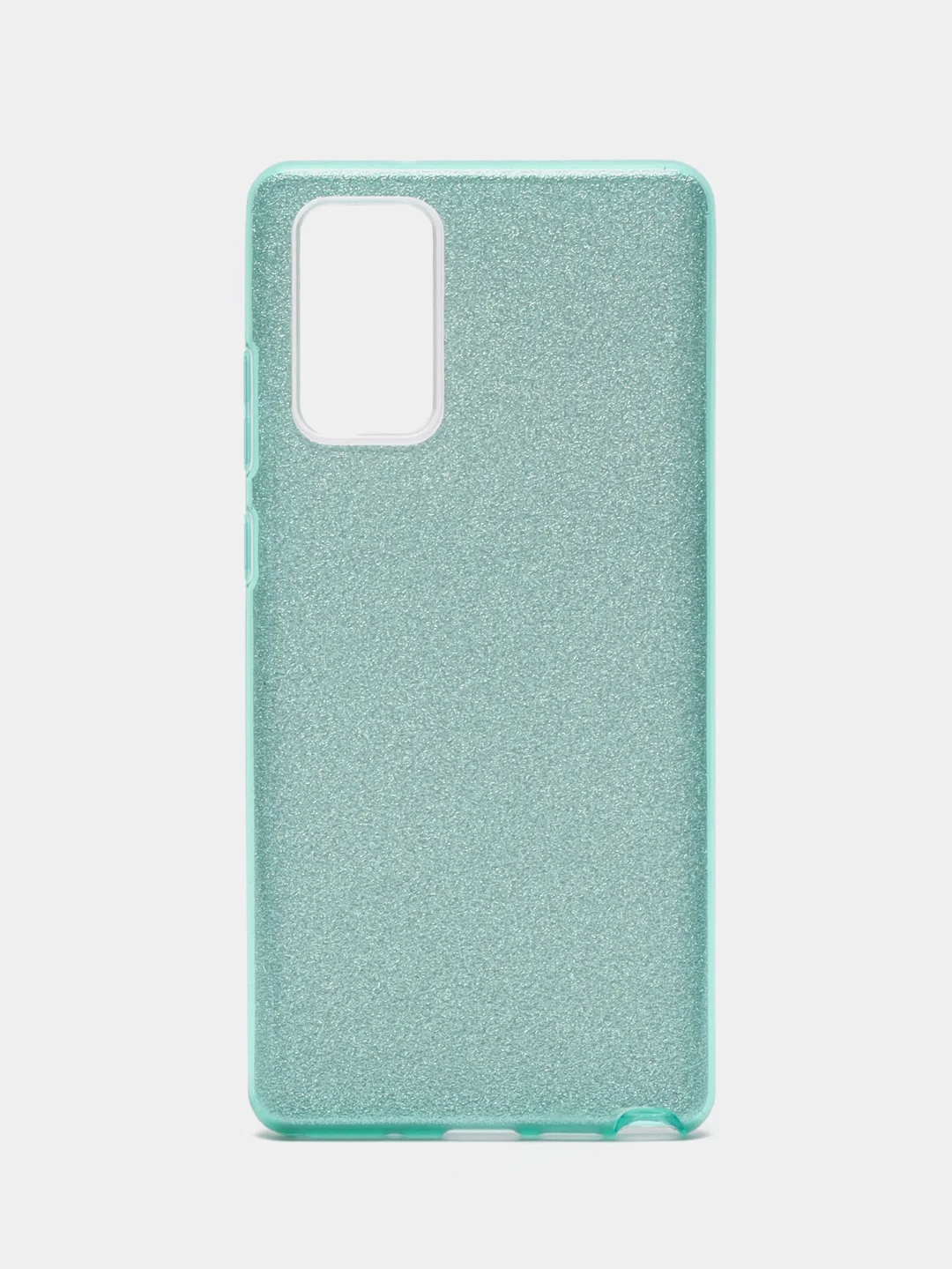 Зеленый чехол Samsung Galaxy Note 20 (Самсунг Галакси Нот 20), блестящий, сияющий