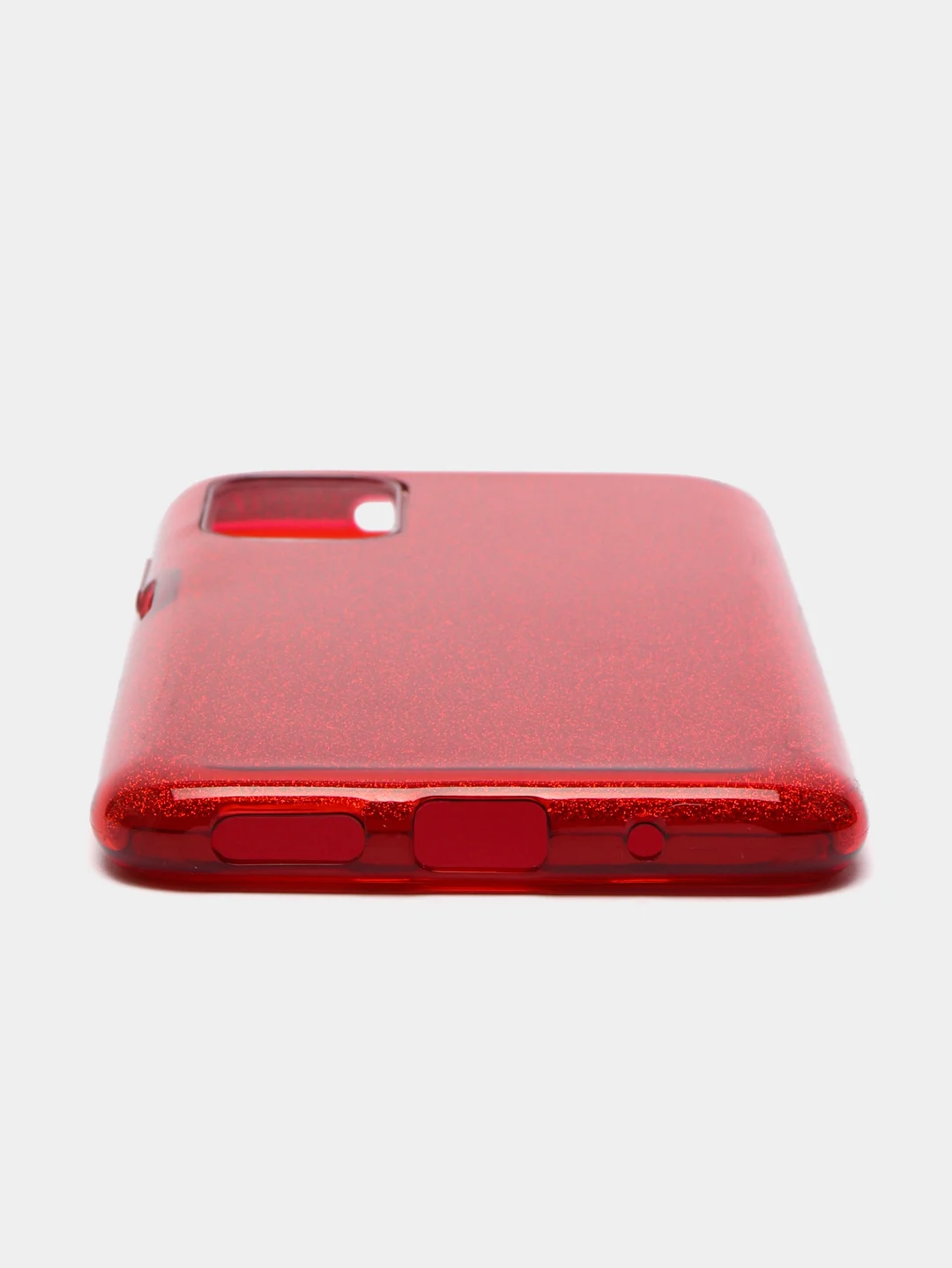 Красный чехол Xiaomi Poco M3 Pro, Redmi Note 10T (Поко М3 Про, Редми Нот 10Т), блестящий, сияющий