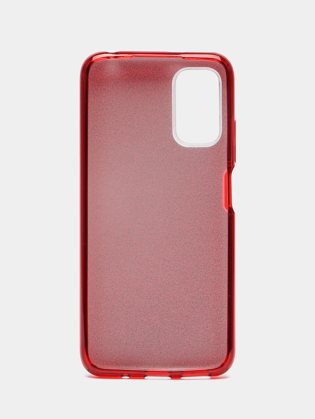 Красный чехол Xiaomi Poco M3 Pro, Redmi Note 10T (Поко М3 Про, Редми Нот 10Т), блестящий, сияющий
