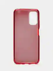 Красный чехол Xiaomi Poco M3 Pro, Redmi Note 10T (Поко М3 Про, Редми Нот 10Т), блестящий, сияющий