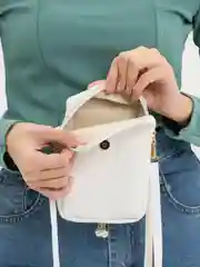 Белый мини сумка на плечо