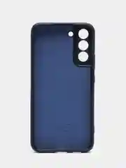 Темно-синий чехол силиконовый для Samsung Galaxy S22 Plus, Самсунг Галакси С22 Плюс
