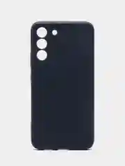 Темно-синий чехол силиконовый для Samsung Galaxy S22 Plus, Самсунг Галакси С22 Плюс