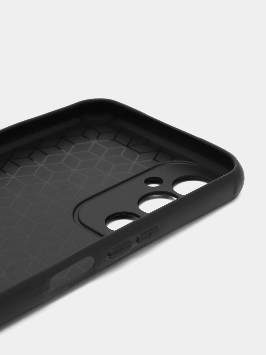 Черный чехол для Tecno Pova 4, силиконовый, под кожу