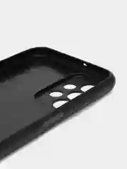 Угольный чехол Samsung Galaxy A23, Самсунг Галакси А23, силиконовый, под кожу
