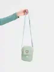 Бирюзовый мини сумка на плечо