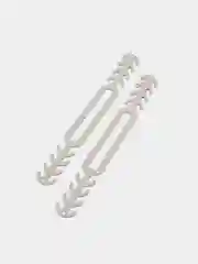 Серый держатель для маски со ступенчатой регулировкой длины