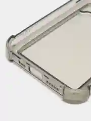 Серый чехол для iPhone 12, с карманом для карт