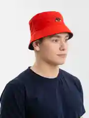 Красный панама двусторонняя, унисекс