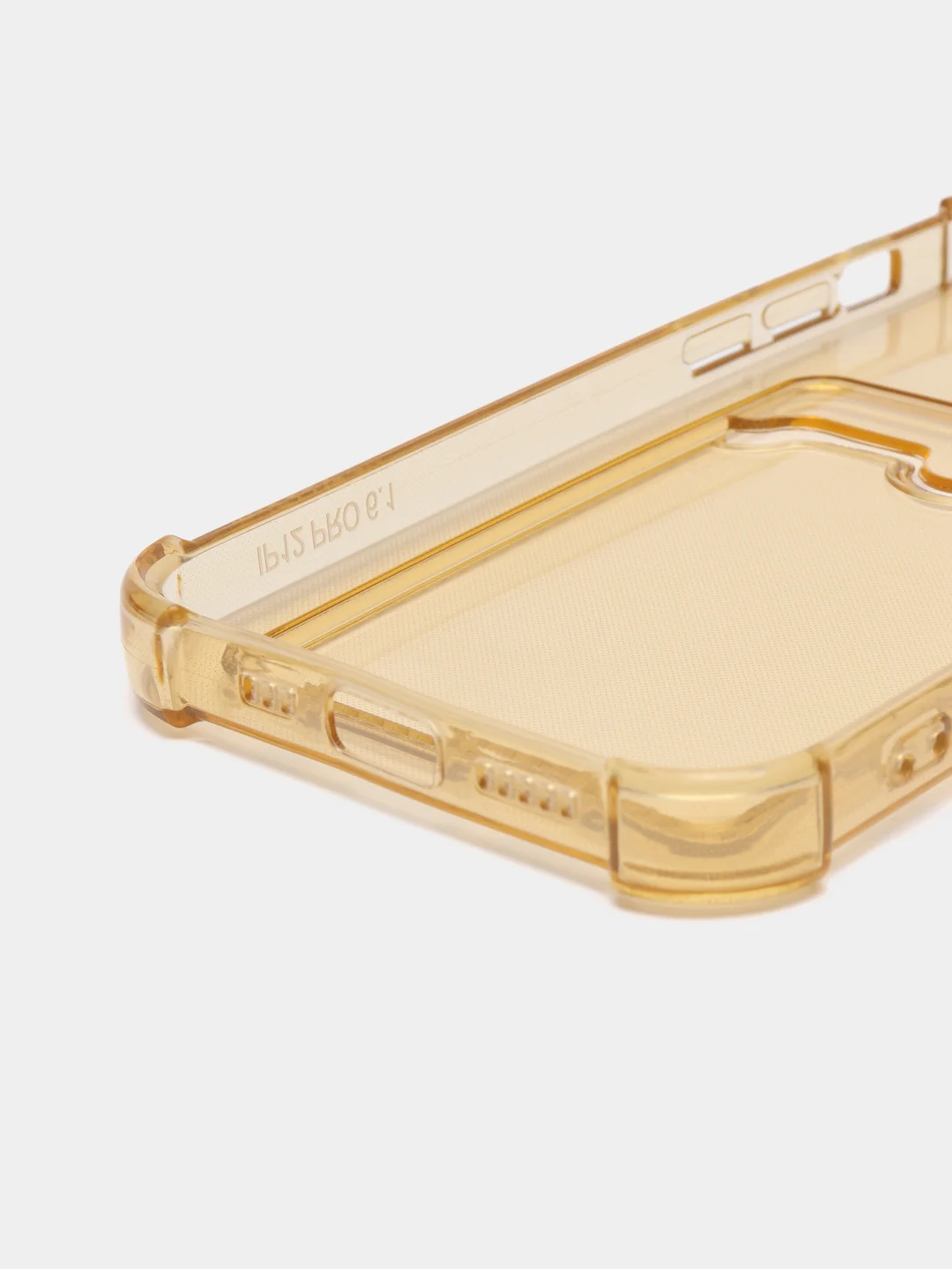 Бронзовый чехол для iPhone 12 Pro, с карманом для карт