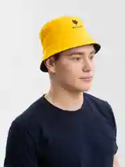 Желтый панама двухсторонняя, унисекс