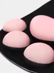 Черный коврик для мыши с подушкой под запястье игровой, компьютерный, универсальный