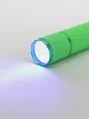 Зеленый мини фонарик для сушки ногтей