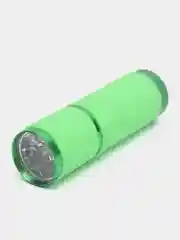 Зеленый мини фонарик для сушки ногтей