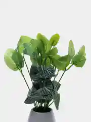 Молочный искусственные цветы. Куст зелени. Искусственные растения для декора