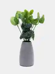 Молочный искусственные цветы. Куст зелени. Искусственные растения для декора