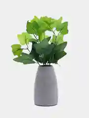 Салатовый искусственные цветы. Куст зелени. Искусственные растения для декора