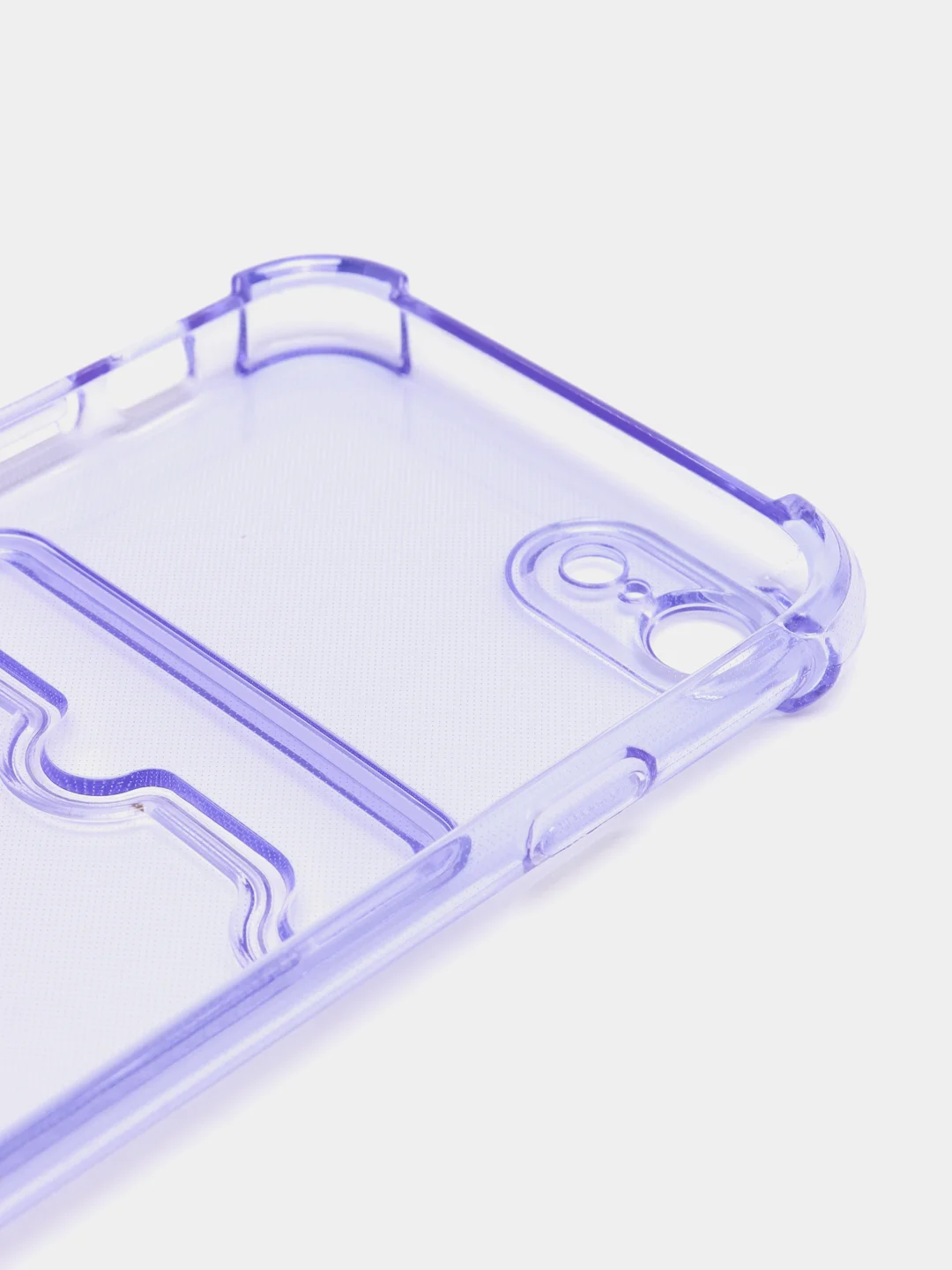 Лавандовый чехол для iPhone 7, 8, SE 2020, с карманом для карт