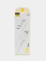 Белый кабель зарядный USB Micro, Type-c, Lightning для iPhone, Maimi X39, до 6A, 1метр, 2 метра
