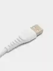 Белый кабель зарядный USB Micro, Type-c, Lightning для iPhone, Maimi X39, до 6A, 1метр, 2 метра